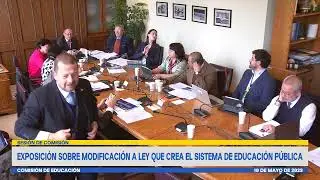 MINISTRO DE EDUCACIÓN EXPONE PROYECTO DE LEY QUE MODIFICA SERVICIOS LOCALES DE EDUCACIÓN PÚBLICA