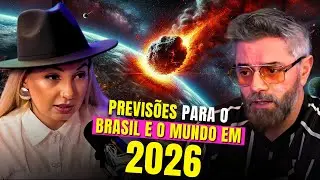 M&eacute;dium faz PREVIS&Otilde;ES para 2026 do BRASIL e do MUNDO! | Chaline Grazik