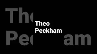 How to pronounce Theo Peckham
