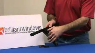 Brilliant Windows - Unger Ninja Squeegee