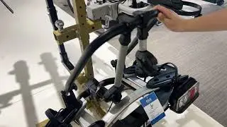 Tow ball bike rack