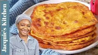 SWEET POTATO FLATBREAD | ONLY 3 MAIN INGREDIENTS!