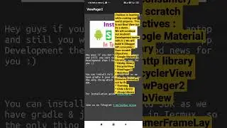 #androiddevelopment #codeassist #aide #termux #android #bloggerapi #androidappdevelopment