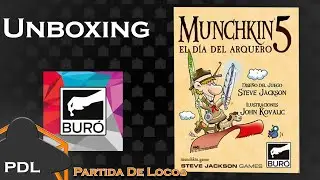 Munchkin 5: Day of the Archer | Unboxing | Steve Jackson Games | Bureau | Crazy Game
