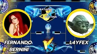 Fernando Bernini 🆚 L4YFEX | QUARTAS DE FINAL  | ⚽⚽ | I Torneio Batalha de Platina