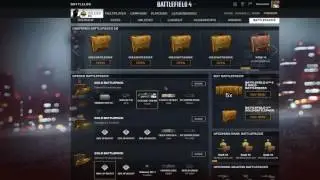 9 GOLDEN battlepacks opening on battlelog (BF4)