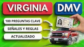 Examen de Manejo de Virginia 2025: 100 Preguntas Clave para Pasar