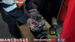Volvo B10 Compressor deconstruction