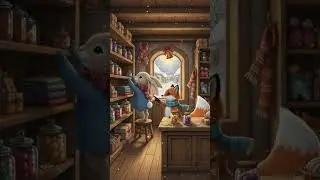Snowy Errands & Warm Mittens ❄️🧤 | Cozy Winter Animal Animation
