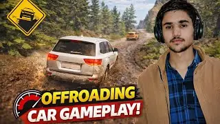 😱 FULL OFF-ROADING CAR GAMEPLAY | 🚗 👌Mud Driving  फुल्ली ऑफ-रोडिंग कार गेम | पहाड़, कीचड़ और खतरनाक 