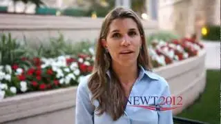 2012 Spanish Language Gingrich Latino Americanos Para Newt Campaign Ad