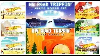 Hot Wheels Road Trippin 2014 Full List