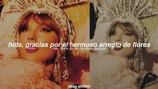 taylor swift ft. sabrina carpenter - the life of a showgirl (traducida al español) 