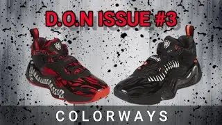 Adidas D.O.N Issue 3 Colorways
