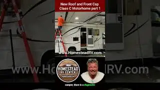 Homestead RV Service is a Factory Authorized Repair Facility - Class C Front End Rebuild Part 1 - hr