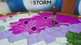 Georgia ice storm: Rounds of rain and cold could bring more concerns