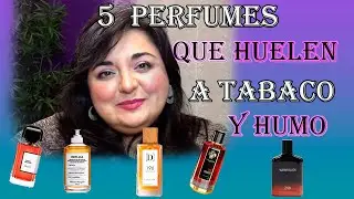 Perfumes que huelen a tabaco y humo; Red Tobacco  Mancera, By the Fireplace, Rouge Smoking...
