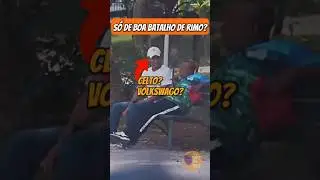 S&Oacute; DE BOA BATALHO DE RIMO?😂