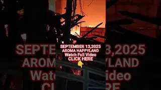 SEPT. 13,2025 AROMA HAPPYLAND FIRE VICTIMS AGAIN AFTER 1MONTH#fire #firedisaster #firefighter