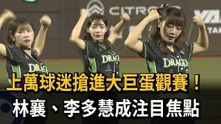 上萬球迷搶進大巨蛋觀賽！ 林襄、李多慧成注目焦點－民視新聞