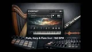 Hard Trap Beat 160 BPM | Dark Melodic Type Beat | Kontakt VST