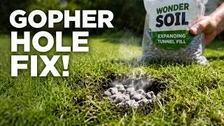 How to Easily Fill a Gopher Hole