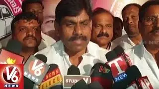 Zahirabad TRS MP BB Patil Condemns Party Changing Rumors | V6 News