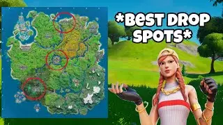 THE *BEST* LANDING SPOTS FOR TOURNAMENTS + ARENA! - FORTNITE CHAPTER 2 SEASON 4