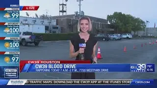 CW39 blood drive Friday June 10th