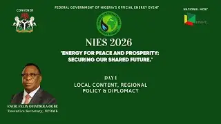 #NIES 2026 DAY 1 - Local Content, Regional Policy & Diplomacy