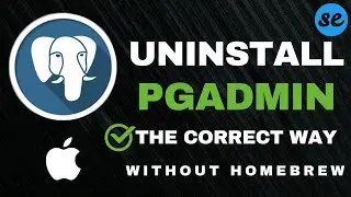 Как удалить Pgadmin на Mac без Homebrew | Mac M1 | Mac M2