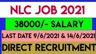 NLC jobs 2021
