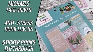Stickerbook Flip Throughs || Sweet Kawaii Designs and Planners Anonymous