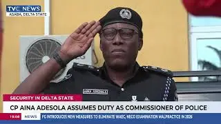 CP Aina Adesola Assumes Duty As Commissioner Of Police In Delta State