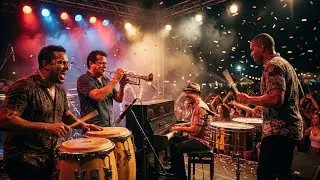 Caf&eacute; Cubano Salsa Music ☕ Havana Latin Instrumental Ambience