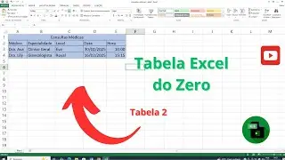 Como Criar Tabelas no Excel do Zero &ndash; Tabela 2 - Tutorial Zero Info