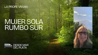 Mujer sola rumbo sur