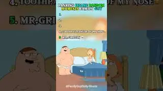 Ranking insane random moments family guy