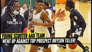 Young Scooters AAU Team vs Big Time Prospect Bryson Tiller