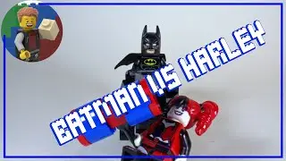 Lego DC Batman Vs Harley Quinn 76220 Animated Stop Motion Build