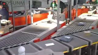 Loop crossbelt sorter Intelligent Logistics System Dimension Weight Scanning