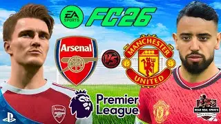 ARSENAL vs MANCHESTER UNITED | ENGLISH PREMIER LEAGUE | FC 26 PREDICTIONS