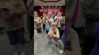 &ldquo;WE&rsquo;RE ADOPTED!&rdquo; #adoptionrocks #family #adopt #adoptivefamily #adoptionday #familyunit