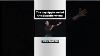The Day Apple Ended the BlackBerry era! #apple #blackberry #end #era #crazy