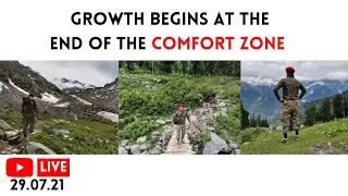 Growth begins the Moment you Leave the Comfort Zone! #SpreadTheWord☝👊