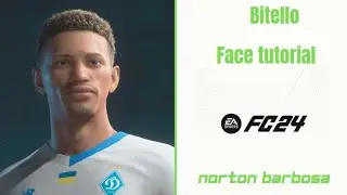 EAFC 24 - Bitello (Dinamo) - Face Tutorial