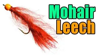 Hot Head Mohair Leech Streamer Fly Tying