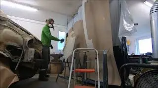 DIY-T4 Campervan Lackierung mit Spraydosen in Beige | Lackierung der Anbauteile