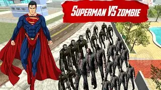 Superman Vs Zombie 🦹🧟 India bike driving 3-D game ￼