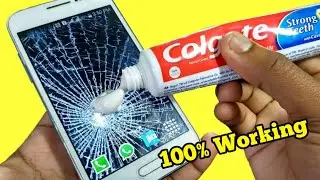 How To Clean Mobile Phone Display Screen Using Colgate | 2 Colgate Tricks